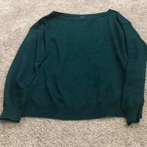 ❤️5 for $20❤️ Off the shoulder green sweater